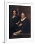 Portrait of the Brothers De Wael, C. 1620-1630-Sir Anthony Van Dyck-Framed Giclee Print