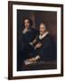 Portrait of the Brothers De Wael, C. 1620-1630-Sir Anthony Van Dyck-Framed Giclee Print