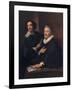 Portrait of the Brothers De Wael, C. 1620-1630-Sir Anthony Van Dyck-Framed Giclee Print