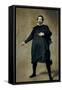 Portrait of the Buffoon Pablo De Valladolid-Diego Velazquez-Framed Stretched Canvas