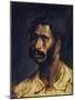 Portrait of the Carpenter of The Medusa, c.1812-Théodore Géricault-Mounted Giclee Print