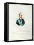 Portrait of the Chancellor of the Russian Empire Count Karl Robert Nesselrode, 1846-1849-null-Framed Stretched Canvas