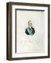 Portrait of the Chancellor of the Russian Empire Count Karl Robert Nesselrode, 1846-1849-null-Framed Giclee Print