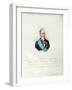 Portrait of the Chancellor of the Russian Empire Count Karl Robert Nesselrode, 1846-1849-null-Framed Giclee Print