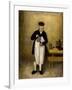 Portrait of the Chatsworth Cellarman, C.1835-William Baker-Framed Giclee Print