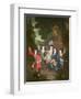 Portrait of the Children of Francisco Lopez-Suasso-Constantin Netscher-Framed Giclee Print