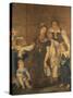 Portrait of the Ciardi Family-Guglielmo Ciardi-Stretched Canvas