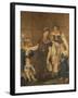 Portrait of the Ciardi Family-Guglielmo Ciardi-Framed Giclee Print