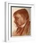 Portrait of the Composer Alexander Glazunov, (1865-193)-Alexander Yevgenyevich Yakovlev-Framed Giclee Print