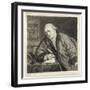 Portrait of the Composer and Etcher Johan Antoni Kauclitz Colizzi (1742-180), 1780s-Louis-Bernard Coclers-Framed Giclee Print