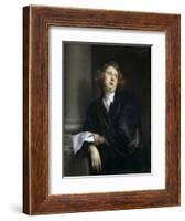 Portrait of the Composer and Organist Henricus Liberti (1610-166)-Sir Anthony Van Dyck-Framed Giclee Print