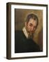 Portrait of the Composer Claudio Monteverdi (1567-164)-Bernardo Strozzi-Framed Premium Giclee Print