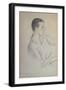 Portrait of the Composer Dmitri Shostakovitch (1906-197), 1923-Boris Michaylovich Kustodiev-Framed Giclee Print