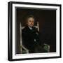 Portrait of the Composer Edvard Grieg, 1891 (Oil on Canvas)-Hjalmer Eilif Emanuel Peterssen-Framed Giclee Print