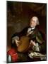 Portrait of the Composer Filippo Della Casa-Luigi Crespi-Mounted Giclee Print