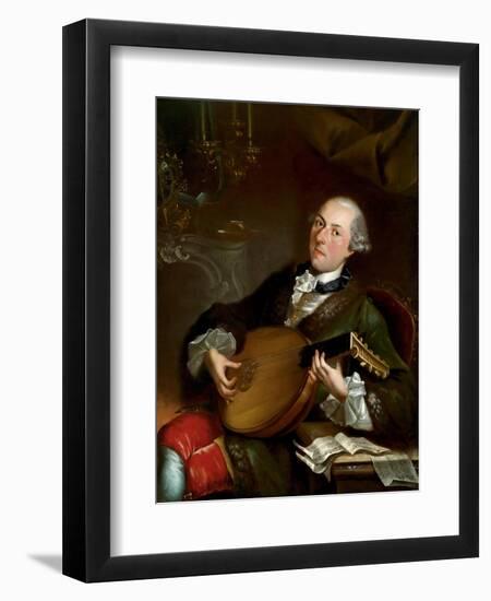 Portrait of the Composer Filippo Della Casa-Luigi Crespi-Framed Giclee Print