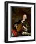 Portrait of the Composer Filippo Della Casa-Luigi Crespi-Framed Giclee Print