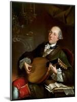 Portrait of the Composer Filippo Della Casa-Luigi Crespi-Mounted Giclee Print