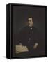 Portrait of the Composer Gioachino Antonio Rossini (1792-186)-Francesco Hayez-Framed Stretched Canvas