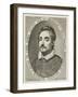 Portrait of the Composer Girolamo Frescobaldi (1583-164), 1634-Claude Mellan-Framed Giclee Print