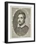 Portrait of the Composer Girolamo Frescobaldi (1583-164), 1634-Claude Mellan-Framed Giclee Print