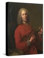 Portrait of the Composer Jean-Philippe Rameau (1683-176), 1728-Jacques-Andrè Joseph Aved-Stretched Canvas