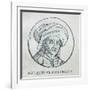 Portrait of the Composer Josquin Des Prez, C. 1610-null-Framed Giclee Print