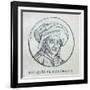 Portrait of the Composer Josquin Des Prez, C. 1610-null-Framed Giclee Print