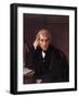 Portrait of the Composer Luigi Cherubini (1760-184), 1841-Jean-Auguste-Dominique Ingres-Framed Giclee Print