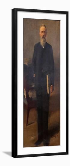 Portrait of the Composer Nikolai Rimsky-Korsakov (1844-190), C. 1900-Emil Oskarovich Wisel-Framed Giclee Print