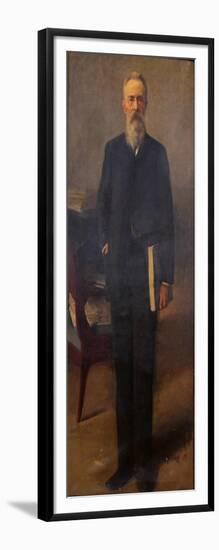 Portrait of the Composer Nikolai Rimsky-Korsakov (1844-190), C. 1900-Emil Oskarovich Wisel-Framed Giclee Print