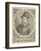 Portrait of the Composer Philippe De Monte (1521-160), C. 1598-Theodor de Bry-Framed Giclee Print