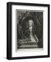 Portrait of the Composer Pietro Antonio Locatelli (1695-176)-Cornelis Troost-Framed Giclee Print