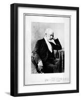 Portrait of the Composer Pyotr I. Tchaikovsky (1840-189), 1880S-null-Framed Giclee Print