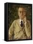 Portrait of the Composer Rachmaninow, C. 1925-Konstantin Somow-Framed Stretched Canvas