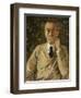 Portrait of the Composer Rachmaninow, C. 1925-Konstantin Somow-Framed Giclee Print