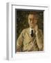 Portrait of the Composer Rachmaninow, C. 1925-Konstantin Somow-Framed Giclee Print