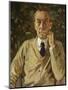 Portrait of the Composer Rachmaninow, C. 1925-Konstantin Somow-Mounted Premium Giclee Print