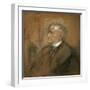 Portrait of the Composer Richard Wagner, (1813-188), 1868-Franz Seraph von Lenbach-Framed Giclee Print