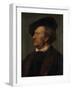 Portrait of the Composer Richard Wagner (1813-188)-Franz Von Lenbach-Framed Giclee Print