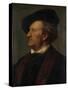 Portrait of the Composer Richard Wagner (1813-188)-Franz Von Lenbach-Stretched Canvas