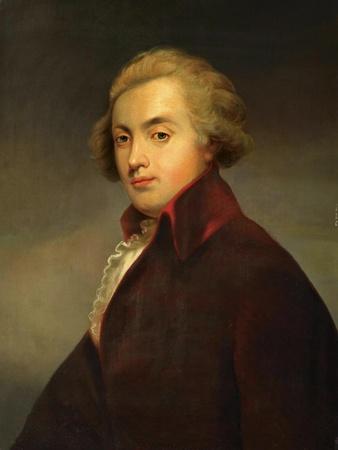 Portrait of the composer Wolfgang Amadeus Mozart (1756-1791