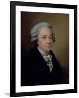 Portrait of the Composer Wolfgang Amadeus Mozart (1759-91)-Josef Grassi-Framed Giclee Print