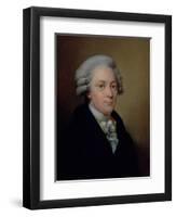 Portrait of the Composer Wolfgang Amadeus Mozart (1759-91)-Josef Grassi-Framed Premium Giclee Print