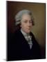 Portrait of the Composer Wolfgang Amadeus Mozart (1759-91)-Josef Grassi-Mounted Premium Giclee Print