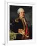 Portrait of the Comte De La Couldre De La Bretonniere-Robert Lefevre-Framed Giclee Print