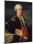 Portrait of the Comte De La Couldre De La Bretonniere-Robert Lefevre-Mounted Giclee Print