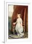 Portrait of the Comte De Paris, as a Boy in a White Costume, 1842-Franz Xaver Winterhalter-Framed Giclee Print