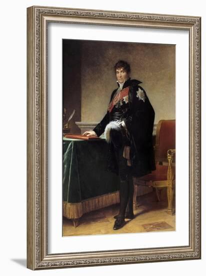 Portrait of the Count Michel Regnault De Saint Jean D'angely by Francois Gerard-null-Framed Giclee Print