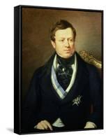 Portrait of the Count of Toreno-Valentin Carderera Y Solano-Framed Stretched Canvas
